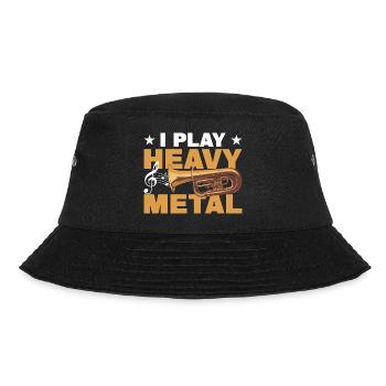 Euphonium Euphonium Player Brass Euphonist Euphonist - Bucket Hat - black - Front - Lela (165cm)