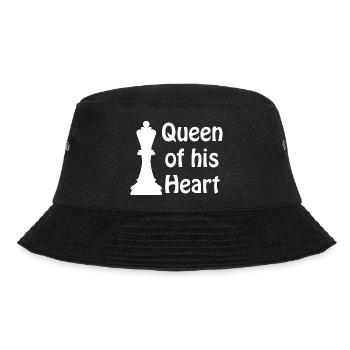 boardgame chess backgammon game night - Bucket Hat - Schwarz - Vorne - Lela (165cm)