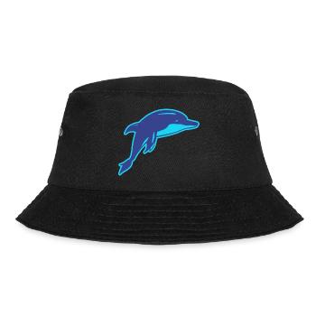 The Dolphin - Bucket Hat - black - Front - Lela (165cm)