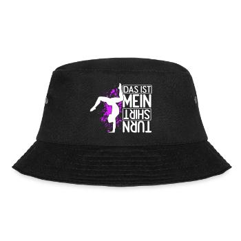 Turnen Turntrainer Gymnsatik Sportverein Sport Han - Bucket Hat - Schwarz - Vorne - Lela (165cm)
