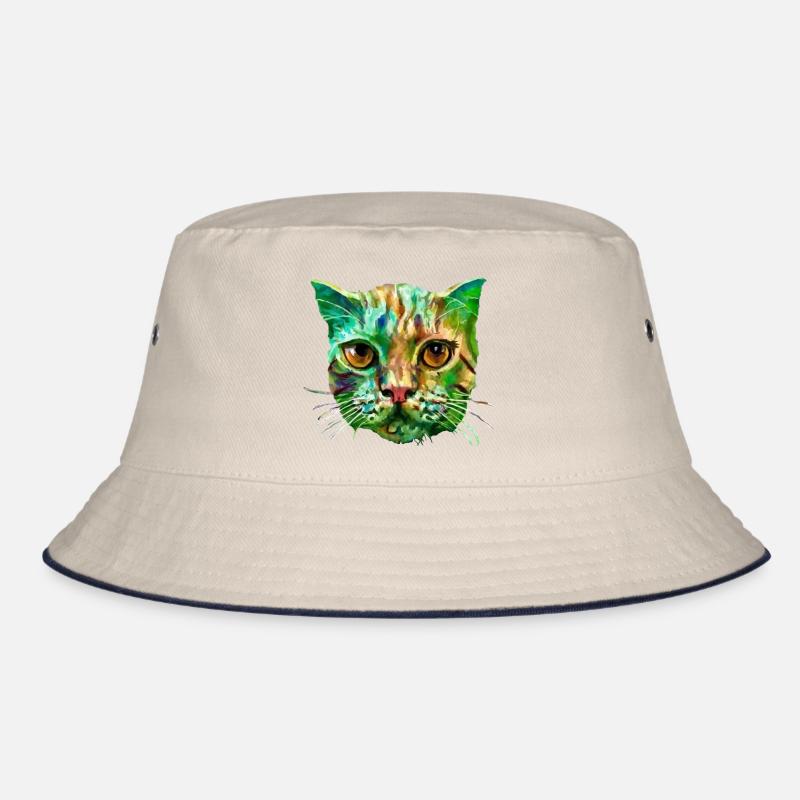Bunte Katze Bucket Hat