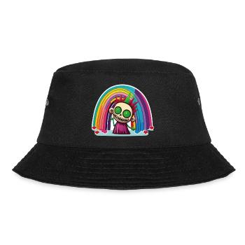 Pride Zombie 02 - Bucket Hat - Schwarz - Vorne - Lela (165cm)