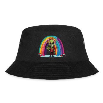 Pride Zombie 04 - Bucket Hat - Schwarz - Vorne - Lela (165cm)