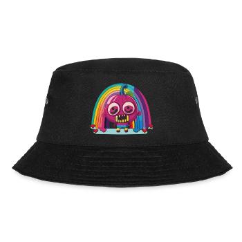 Pride Zombie 08 - Bucket Hat - Schwarz - Vorne - Lela (165cm)