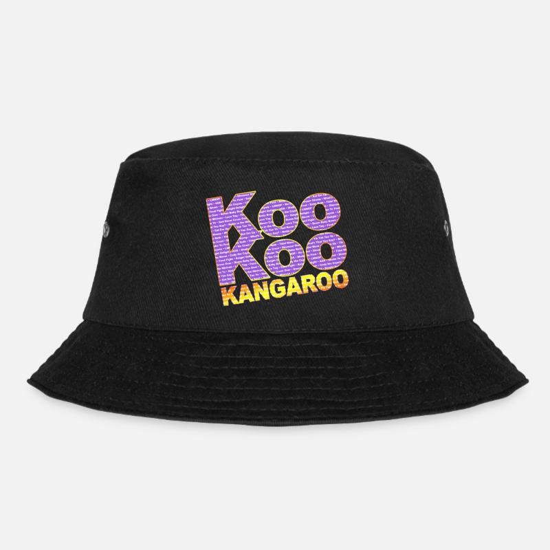 Koo Kangaroo - Bucket Hat - black