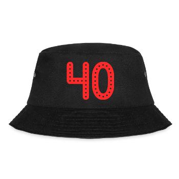 ANNIVERSARY. HAPPY BIRTHDAY. HAPPY BIRTHDAY. - Bucket Hat - black - Front - Lela (165cm)