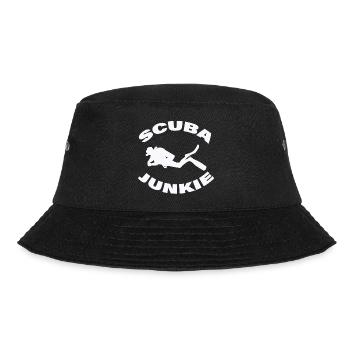 SCUBA JUNKIE - Bucket Hat - Schwarz - Vorne - Lela (165cm)