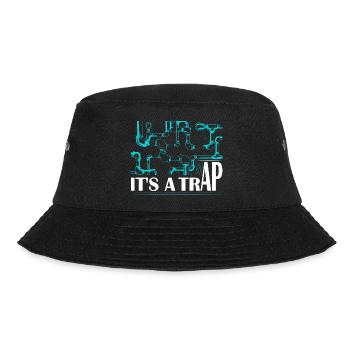 It's A Pipefitter Wrench Plumber - Bucket Hat - black - Front - Lela (165cm)