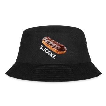 Sjoeke, Flämische Hemden - Bucket Hat - Schwarz - Vorne - Lela (165cm)