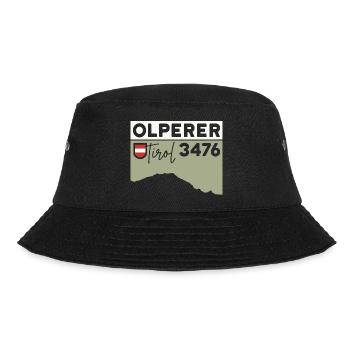 Olperer Tirol Ascent Crossing Souvenir - Bucket Hat - black - Front - Lela (165cm)