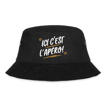 Ici c'est l'apéro - Bob - noir - Devant - Lela (165cm)
