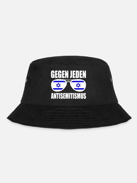 gegen jeden antisemitismus - Bucket Hat - Schwarz