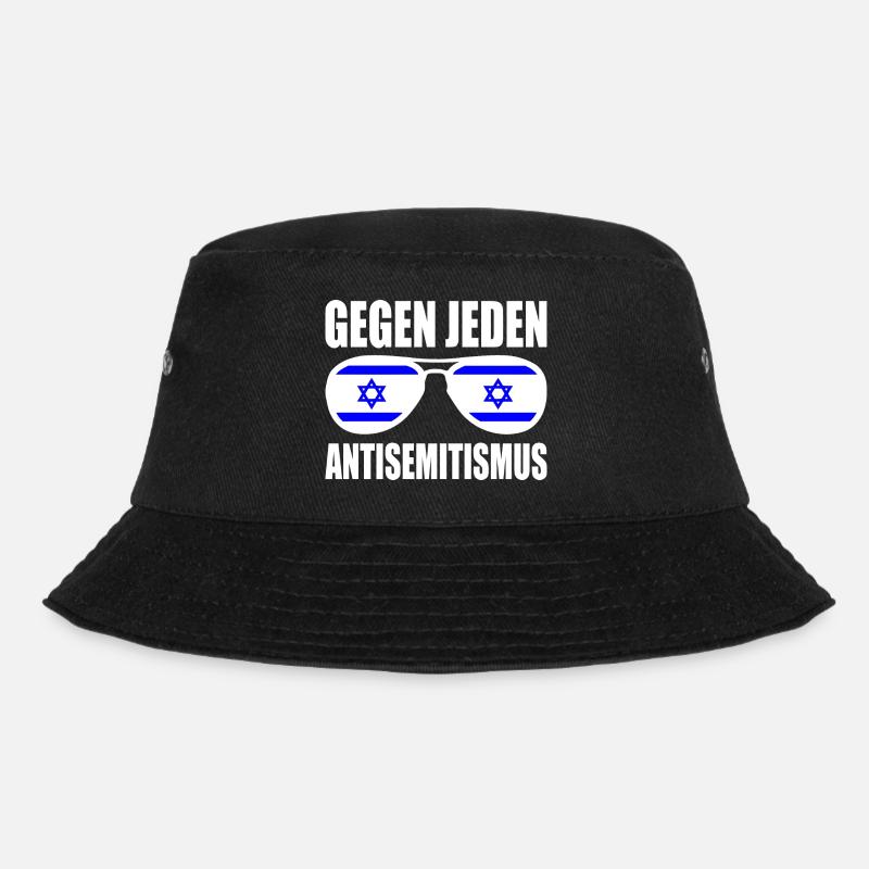 gegen jeden antisemitismus - Bucket Hat - Schwarz