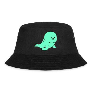seal - Bucket Hat - black - Front - Lela (165cm)
