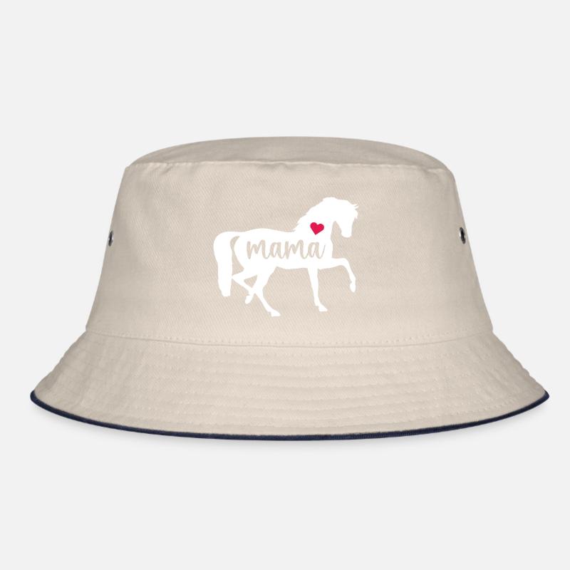 Pferd Mama Muttertag Hemd Mama Liebhaber Geschenk niedlich Bucket Hat