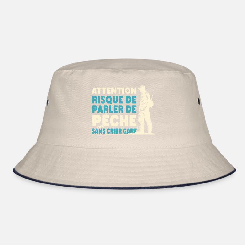 Pêcheur risque de parler de pêche cadeau humour Bob