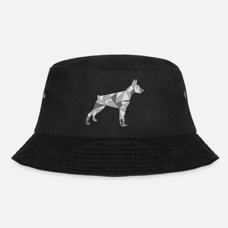 DOBERMAN GÉOMÉTRIQUE - Bob - noir