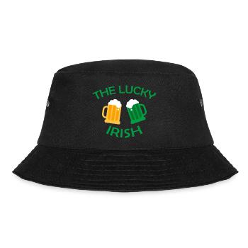 Der glückliche irische St. Patrick's Day - Bucket Hat - Schwarz - Vorne - Lela (165cm)