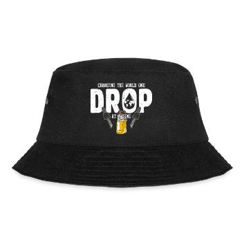 Changing The World One Drop At A Time Essential Oi - Bucket Hat - black - Front - Lela (165cm)