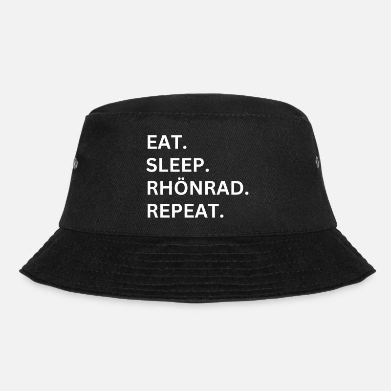 Rhönrad - Bucket Hat - Schwarz