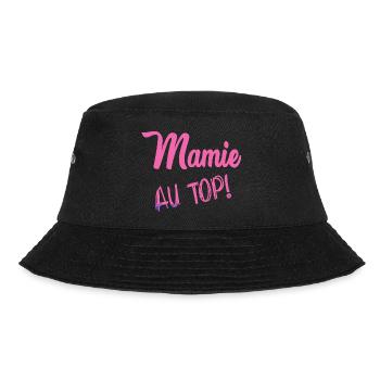 OMA - Bucket Hat - Schwarz - Vorne - Lela (165cm)