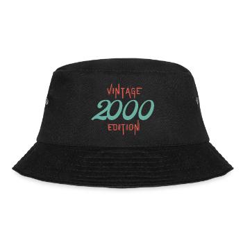 Vintage 2000 edition - Bucket Hat - black - Front - Lela (165cm)