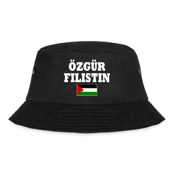 özgür filistin - Bucket Hat - black - Front - Lela (165cm)