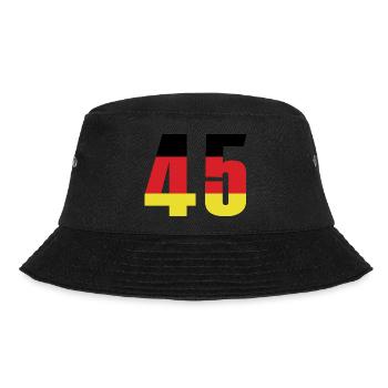 45 Number Germany Jersey - Bucket Hat - black - Front - Lela (165cm)