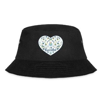 Das Herz von Kaszebe - Bucket Hat - Schwarz - Vorne - Lela (165cm)