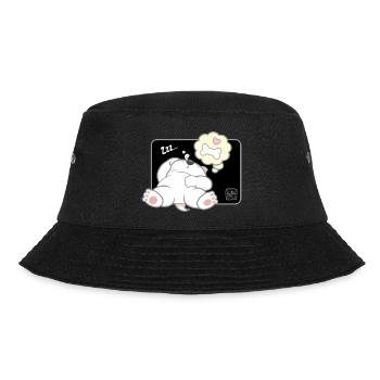Hund koreanisch - japanischer Stil 11 - Bucket Hat - Schwarz - Vorne - Lela (165cm)