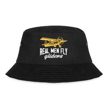 De vrais hommes volent planeurs Conception pour un avion rc - Bob - noir - Devant - Lela (165cm)