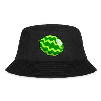 Melone - Bucket Hat - Schwarz - Vorne - Lela (165cm)