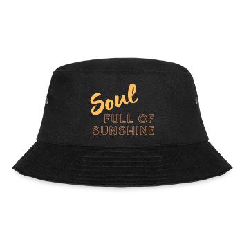Soul full of sunshine - Bucket Hat - black - Front - Lela (165cm)
