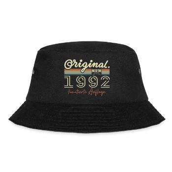 Original 1992 Vintage 1992 Birthday Retro 1992 - Bucket Hat - black - Front - Lela (165cm)