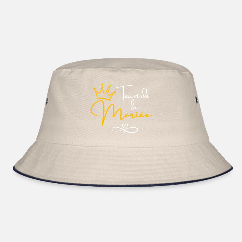Bride's Team Crown - Bride Gift Bucket Hat