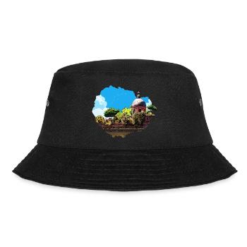 The Dôme de La Grave in Toulouse under the vegetation - Bucket Hat - black - Front - Lela (165cm)