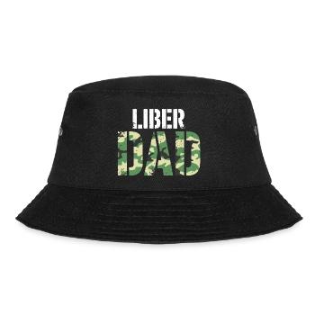 Humor Libertarian Camo Freedom Dad - Bucket Hat - black - Front - Lela (165cm)