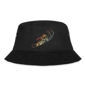 Snowboarder Vintage Look - Bob - noir - Devant - Lela (165cm)