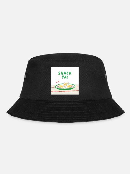 Lustiges Austern  Design - Bucket Hat - Schwarz