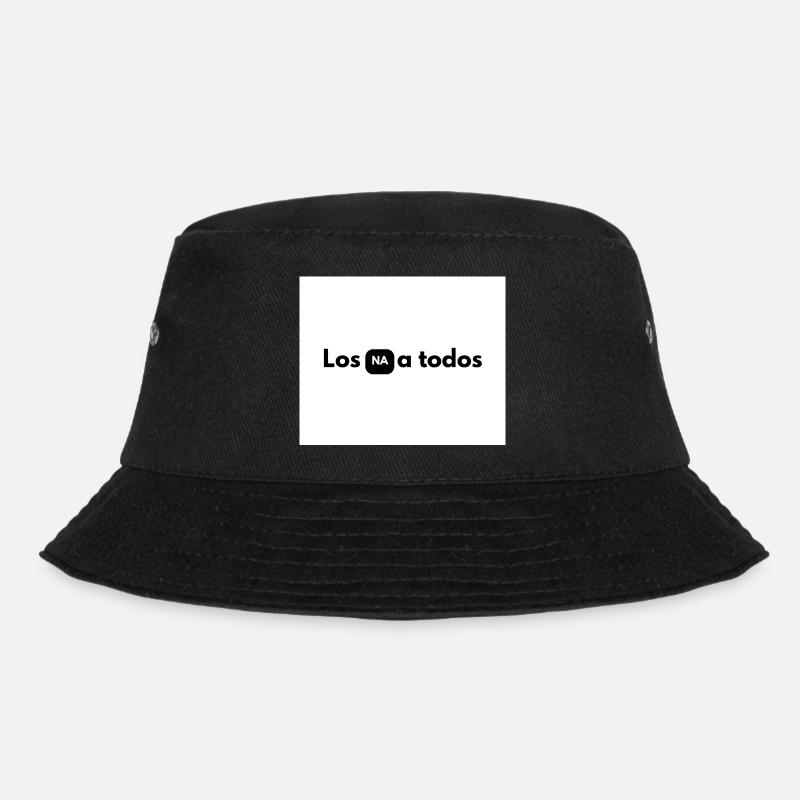 NA in der schwarzen Box zwischen den Buchstaben - Bucket Hat - Schwarz