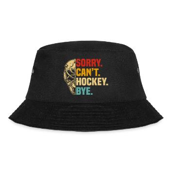 HOCKEY - Bucket Hat - Schwarz - Vorne - Lela (165cm)
