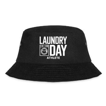 Laundry Day Athlete Wäsche Humor - Bucket Hat - Schwarz - Vorne - Lela (165cm)