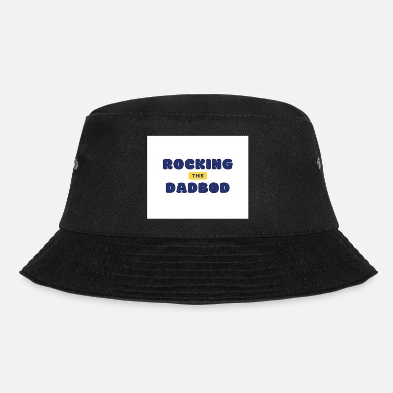 Er rockt diesen Papa-Körper - Bucket Hat - Schwarz