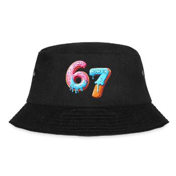 7th Birthday Boy 7 Years Old, I Was 6 Now In 7 - Bucket Hat - black - Front - Lela (165cm)