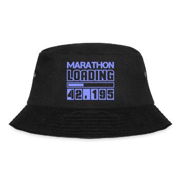 Marathon Marathon Runners 42,195 - Bucket Hat - black - Front - Lela (165cm)