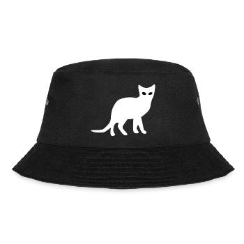 Silhouette de chat Cadeau Cadeau Amoureux des Chats - Bob - noir - Devant - Lela (165cm)