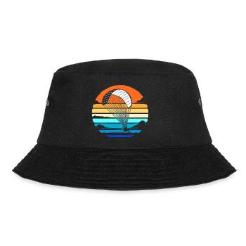 Paragliding Skydive - Bucket Hat - black - Front - Lela (165cm)