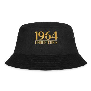 1964 Birthday Vintage Limited Edition - Bucket Hat - black - Front - Lela (165cm)