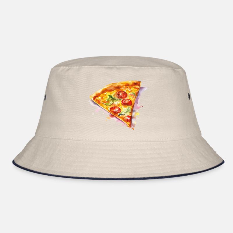 Tranche de pizza aquarelle Bob
