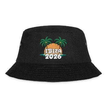 Ibiza 2026 - Bucket Hat - black - Front - Lela (165cm)